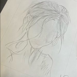 Handmade pencil drawing available in any size you want